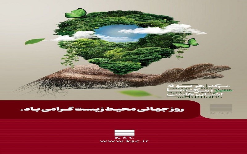 به بهانه روز جهانی محیط زیست ؛ سخت چون فولاد ، سبز چون زندگی
