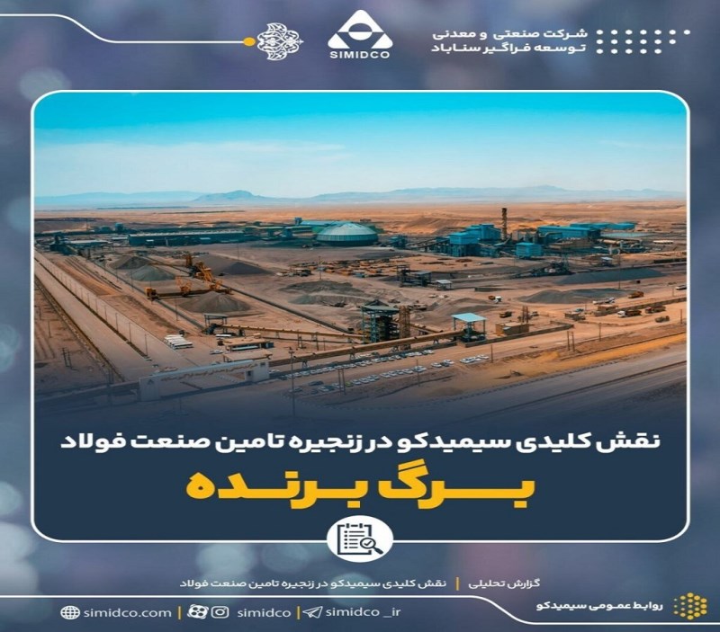 نقش کلیدی سیمیدکو در زنجیره تامین صنعت فولاد