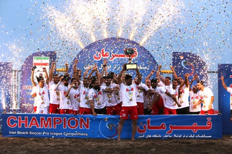 ایستگاه پایانی لیگ برتر فوتبال ساحلی کشور؛ فولاد هرمزگان جام قهرمانی بالای سر برد
