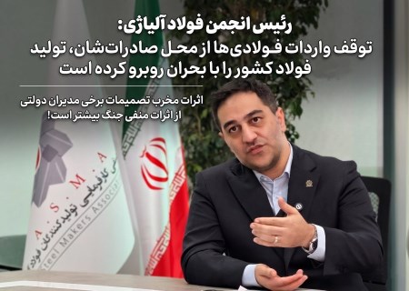 توقف واردات فولادی‌ها از محل صادرات‌شان، تولید فولاد کشور را با بحران روبرو کرده است