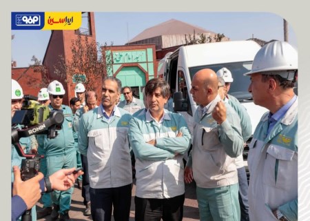 بازدید مدیرعامل گروه فولاد مبارکه از روند بازسازی‌ها در ناحیه آهن‌سازی